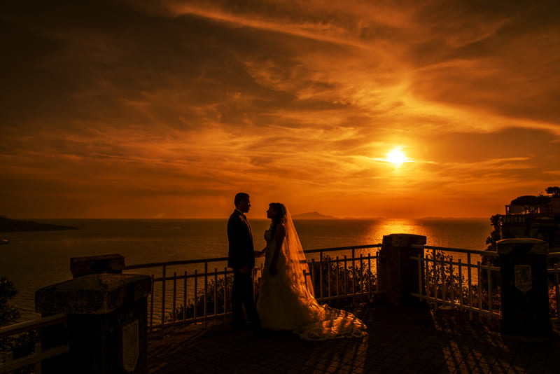 Salvatore e Angela sposi a Sorrento