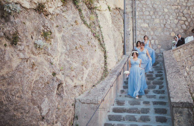 Le damigelle ad Amalfi